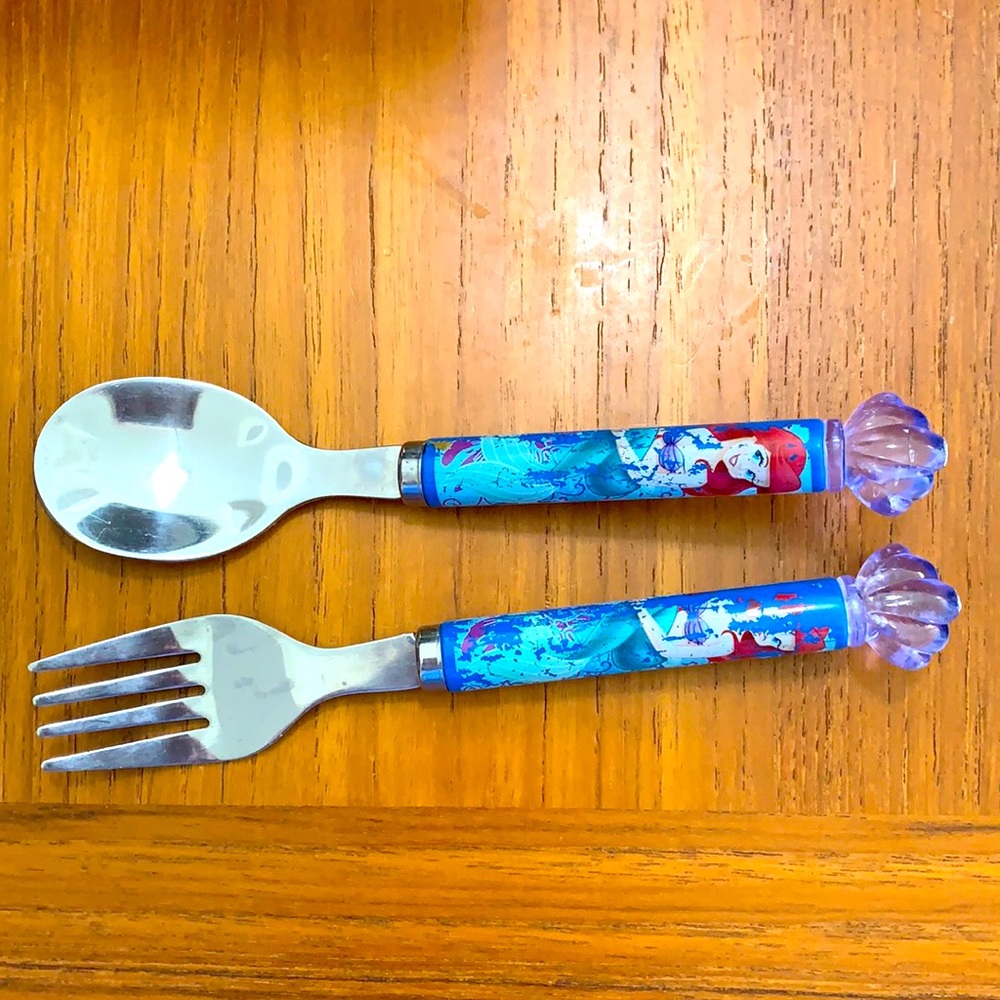 Disney Little Mermaid flatware